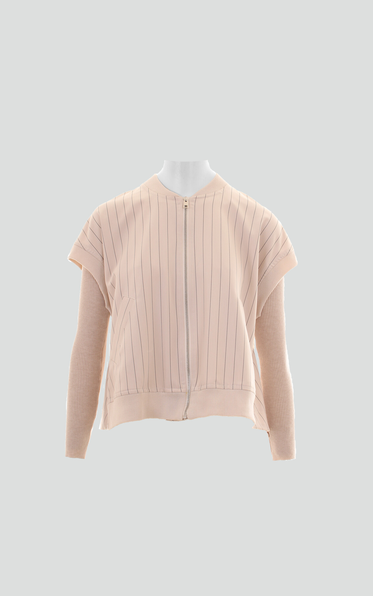 Beige Vest mouwloos image