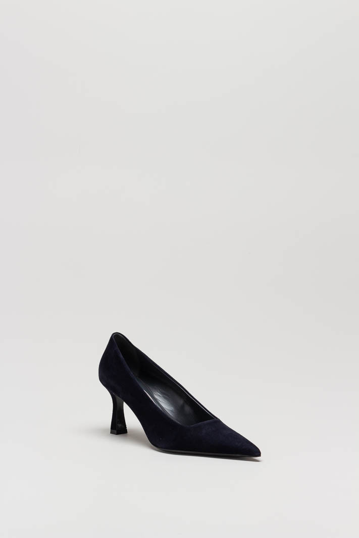 Donkerblauw Pump image