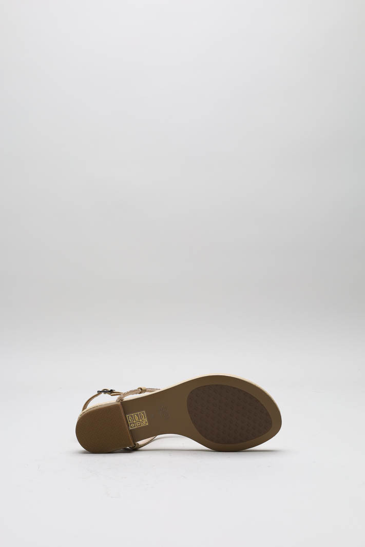 Beige Sandaal plat image