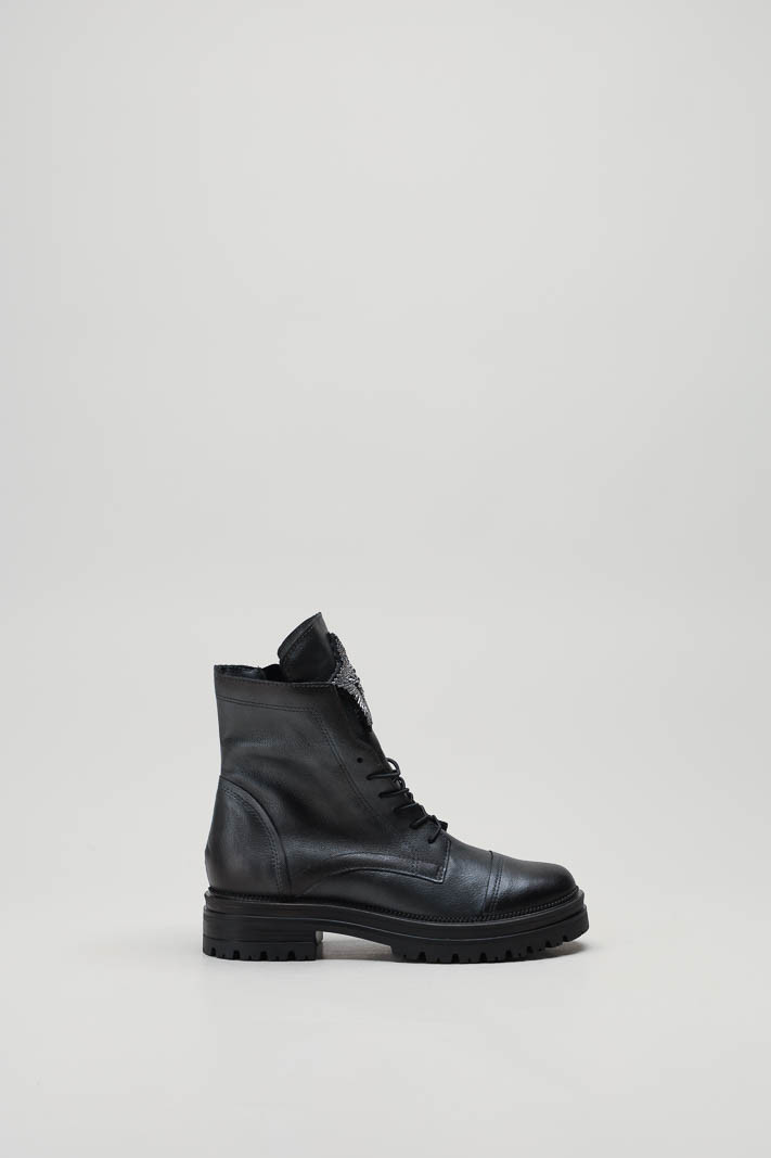 Donkergrijs Veterbottine